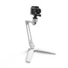 Kanto - Support universel pour smartphone et tablette - Bras double - Blanc-Le bras à double section offre une portée de 15 po (38,1 cm)