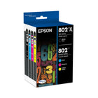 Epson 802 Ink Cartridge Combo Pack - High Capacity Black/Standard Capacity Colour CMY-Better quality than the lab