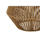 Monarch Specialties 22" H Transitional Table Lamp - Brown Rope / Beige Shade-Assembled dimensions: 14 in. L x 14 in. W x 21.75 in. H. base: 10.25 in. L x 10.25 in. W x 11 in. H. shade: 14 in. L x 14 in. W x 9 in. H