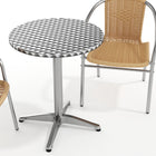 Flash Furniture – Table ronde de 23,5 po en aluminium avec 2 chaises en rotin beige, int/ext (TLH-ALUM-24RD-020BGECHR2-GG)-7