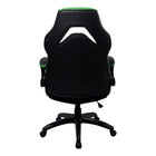 Fauteuil de jeu en cuir reconstitué Vortex de la gamme - noir et vert-Instructions d’assemblage faciles à suivre pour gagner du temps