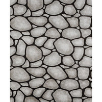Fadeless Bulletin Board Art Paper, Rock Wall, 48" x 12', 4 Rolls-Ultra fade-resistant