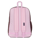 Jansport Crosstown Plus backpack - 26 L - Colour blocked Mahogany Haze-1 side water bottle pocket