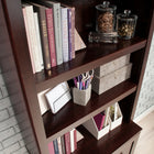 Sauder Bookcase with Drawers - Select Cherry-Sauder trusted service: For questions about product or assembly, we are here to help