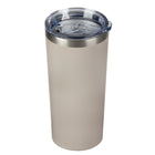 Gry Mattr Insulated Travel Tumbler - Cream-Double-walled stainless steel
