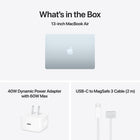Apple MacBook Air 13" - M5 - 10-core CPU - 512 GB SSD - 16 GB Unified Memory - Sky Blue - French-9