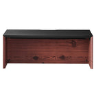 Modway Kinetic 38" Wall-Mount Office Desk - Black Cherry-7