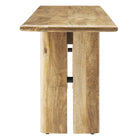 Modway Amistad 72" Wood Bench - Oak-6