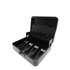 Royal Sovereign Tiered Tray Deluxe Combination Cash Box with Security Cable-Three-digit user programmable combination lock