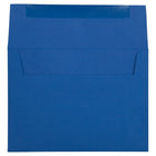 JAM Paper A7 Premium Invitation Envelopes - 5 1/4 x 7 1/4 - Presidential Blue - 100 Pack-These envelopes are perfect to use for sending invitations, greeting cards, RSVP's, thank you cards, gifts for birthdays, graduations, holidays and more