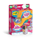 Crayola Spin Art Sticker Maker-Safe and nontoxic: suitable for kids aged 5 and up, making it a perfect gift for birthdays, holidays, or any special occasion