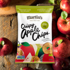 Martin's Family Fruit Farm Nothin' But Apple Crispy Apple Chips - 22g - 35 Pack-No artificial flavours, colours, or preservatives