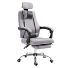 Vinsetto Ergonomic Executive Gaming Office Chair with Lumbar Support - Grey-Designed with an ergonomic construction for maximum comfort