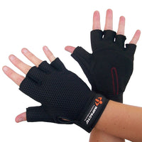 Impacto ST8206 Half Finger Impact Glove, Extra Large-Anti-impact and anti-vibration glove