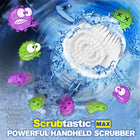 Bell+Howell Scrubtastic Max Electric Rechargeable Handheld Power Scrubber with 2 Brush Heads-7