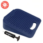 Bouncyband Antimicrobial Wiggle Wedge Sensory Cushion - 10" Square-Unique antimicrobial material offers a proven barrier against multiple dangerous pathogens including E. Coli, Staphylococcus, and many other bacteria, fungi, and molds