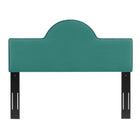 Modway Dawn Performance Velvet Full/Queen Headboard - Teal-Performance Velvet Upholstery