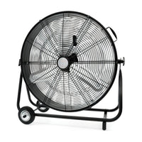 Ecohouzng Heavy-Duty Utility Drum Fan – 24"-24" all metal construction delivers maximum airflow for large spaces