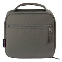 JanSport Lunch Break Lunch Bag -Graphite Grey-Insulated Main Compartment Keeps Items Hot or Cold