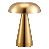 Xtricity - Lampe de table tactile portable LED Cremini en métal - Or-Construction entièrement en métal pour une grande durabilité et un fini haut de gamme