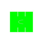 Garvey Fluorescent Green Blank Labels Compatible with Avery Dennison 216 and Sato PB-2 Labelers - 15000 Labels-Two-line Garvey fluorescent green labels; 8 characters over 8 character