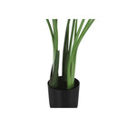 Monarch Specialties - Plante Artificielle - 44 po H - L'Arbre De L'Oiseau De Paradis - Mis En Pot - Feuilles Vertes - Pot Noir-Pas d'assemblage requis: dimensions du produit : 32 po L x 27 po l x 44 po H