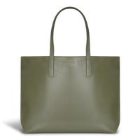 Champs - Onyx Sac Ouvert en Cuir - Kaki-CHAMPS Collection Onyx Sac Ouvert