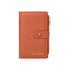 Champs Iconic Slim Wallet - Tan-RFID Blocking Card Holder