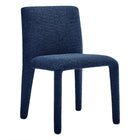 Modway Rhodes Fabric Upholstered Dining Chair - Navy-Fully Upholstered Dining Chair