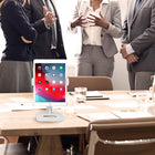 ShoppingAll Short Adjustable Tablet Stand - White-Silicone padding to prevent scratches