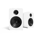 Kanto YUP6W Haut-parleurs d'étagère passifs avec tweeter à dôme en soie et woofer en kevlar - Blanc-Tweeter à dôme en soie de 1 po