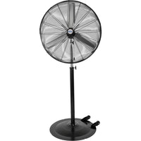 Matrix Industrial Oscillating Pedestal Fan with Casters-2.5" wheels for easy manoeuvrability