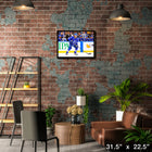 Victor Hedman Tampa Bay Lightning - Framed Canvas - 31" x 22"-Officially licensed by the NHL and NHLPA