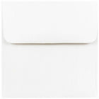 JAM Paper Square Invitation Envelopes - 4.5" x 4.5" - White - 50 Pack (439911145I)-Color: White