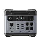 Oukitel - Centrale électrique P2001 Plus 2400 W/2048 Wh avec entrée solaire de 500 W-La charge super rapide de 1800W peut garantir que vous pouvez charger à 80 % en une heure.