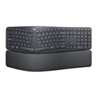Logitech ERGO K860 Clavier Ergonomique Sans Fil - En Deux Parties-Tapez plus naturellement grâce au clavier séparé et incurvé et réduisez les douleurs musculaires de vos poignets et avant bras grâce au design du clavier