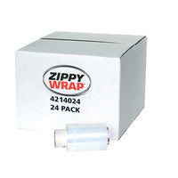 Zippy Wrap MD Refill Pack with Handle - 4" x 500' - 24 Pack-Zippy Wrap Re-Fill