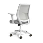 Staples - Fauteuil fonctionnel Essentials, tissu et dossier en maille, gris-Coté pour une capacité de jusqu'à 275 lb