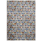 Modway Gemma Chevron Mosaic Area Rug - 5 ft W x 8 ft L - Multicolored-Chevron Mosaic Area Rug