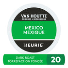 Van Houtte Mexico - Dark Roast - K-Cup Coffee Pods - 20 Pack-Roast: dark roast. Van houtte Mexico is made from 100% arabica coffee, organic and fairtrade certified. 