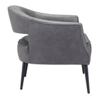 Zuo Berkeley Accent Chair - Vintage Grey-3 year limited warranty