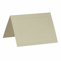 JAM Paper Blank Foldover Cards - A7 Size - 5" x 6" - 5/8" - Ivory Panel - 25 Pack-Color: lvory Panel Blank Foldover Cards