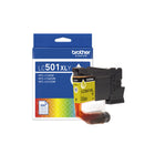 Brother Genuine LC501XLYS Ink Cartridge - High Yield - Yellow -High yield ink cartridge, print up to 500 pages