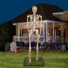 GEMMY 10' Poseable Skeleton with Lit Eyes-For indoor and outdoor use
