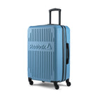 Reebok Airball 26" Hardside Spinner Luggage - Blue Pearl-Single 360 degree spinner wheels for effortless, smooth & quiet rolling