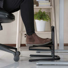 IntekView FR300 Height Adjustable Steel Footrest with Handle-Dimensions: 15.7"W x 13.3"H x 14.4"D