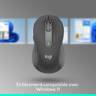 Logitech Signature M650 Souris Sans Fil - Graphite-Fonctionne sur Plusieurs Plateformes: Expérimentez une compatibilité sans accros sur Windows, macOS, Linux, Chrome OS, ipadOS and Android via la souris sans fil Bluetooth Signature M650 de Logitech