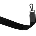 CHAMPS Onyx Collection Vertical Crossbody Bag - Black-Inner RFID zipper pocket