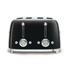 SMEG - Grille-pain 4 tranches 4x4 - noir-Obtenez un confort optimal avec le popup de tranches automatique.