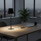 Xtricity Lucie Portable LED Touch Table Lamp - Black-3CCT selectable color temperature: Soft White, Daylight, and Cool White